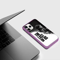 Чехол iPhone 11 Pro матовый THE LAST OF US 2, цвет: 3D-фиолетовый — фото 2