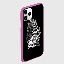 Чехол iPhone 11 Pro матовый THE LAST OF US 2, цвет: 3D-фиолетовый — фото 2
