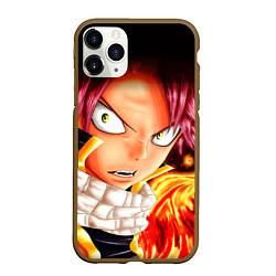 Чехол iPhone 11 Pro матовый FAIRY TAIL ХВОСТ ФЕИ, цвет: 3D-коричневый