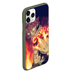 Чехол iPhone 11 Pro матовый FAIRY TAIL ХВОСТ ФЕИ, цвет: 3D-темно-зеленый — фото 2