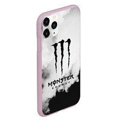 Чехол iPhone 11 Pro матовый MONSTER ENERGY, цвет: 3D-розовый — фото 2