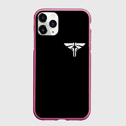 Чехол iPhone 11 Pro матовый ЛАСТ ОФ АС 2 ЦИКАДЫ, цвет: 3D-малиновый