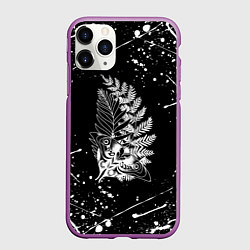 Чехол iPhone 11 Pro матовый THE LAST OF US ТАТУИРОВКА ЭЛЛИ, цвет: 3D-фиолетовый