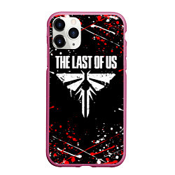 Чехол iPhone 11 Pro матовый The last of us part 2 tlou2, цвет: 3D-малиновый