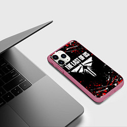 Чехол iPhone 11 Pro матовый The last of us part 2 tlou2, цвет: 3D-малиновый — фото 2