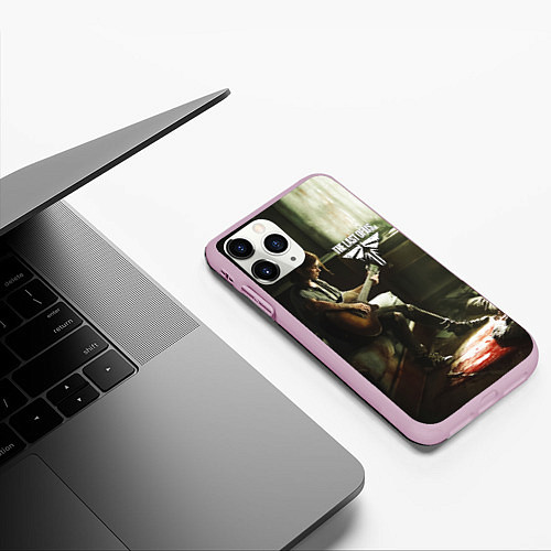 Чехол iPhone 11 Pro матовый The last of us part 2 tlou2 / 3D-Розовый – фото 3