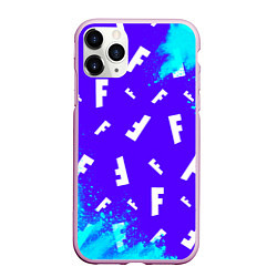 Чехол iPhone 11 Pro матовый FORTNITE ФОРТНАЙТ, цвет: 3D-розовый