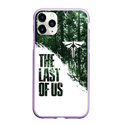 Чехол iPhone 11 Pro матовый THE LAST OF US 2 ЦИКАДЫ, цвет: 3D-сиреневый