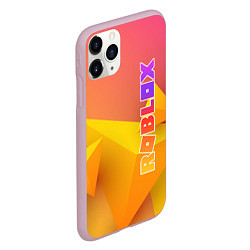 Чехол iPhone 11 Pro матовый Roblox, цвет: 3D-розовый — фото 2