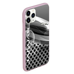 Чехол iPhone 11 Pro матовый JAGUAR, цвет: 3D-розовый — фото 2