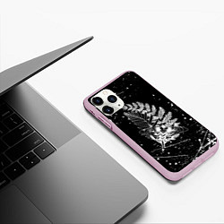 Чехол iPhone 11 Pro матовый ОДНИ ИЗ НАС ТАТУ ЭЛЛИ, цвет: 3D-розовый — фото 2