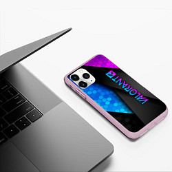 Чехол iPhone 11 Pro матовый Valorant, цвет: 3D-розовый — фото 2