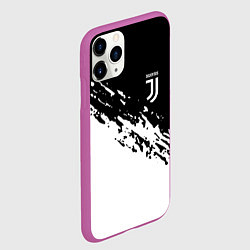 Чехол iPhone 11 Pro матовый JUVENTUS, цвет: 3D-фиолетовый — фото 2
