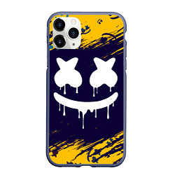 Чехол iPhone 11 Pro матовый MARSHMELLO МАРШМЕЛЛОУ, цвет: 3D-серый