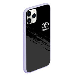 Чехол iPhone 11 Pro матовый TOYOTA, цвет: 3D-светло-сиреневый — фото 2