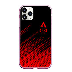 Чехол iPhone 11 Pro матовый Apex Legends, цвет: 3D-розовый