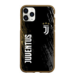 Чехол iPhone 11 Pro матовый JUVENTUS, цвет: 3D-коричневый