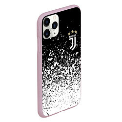Чехол iPhone 11 Pro матовый JUVENTUS, цвет: 3D-розовый — фото 2