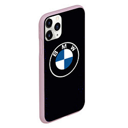 Чехол iPhone 11 Pro матовый BMW, цвет: 3D-розовый — фото 2