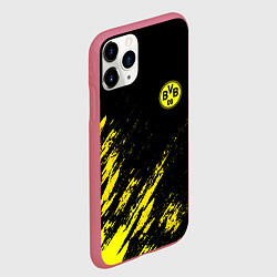 Чехол iPhone 11 Pro матовый BORUSSIA, цвет: 3D-малиновый — фото 2