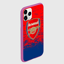 Чехол iPhone 11 Pro матовый ARSENAL, цвет: 3D-фиолетовый — фото 2