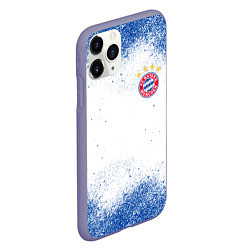 Чехол iPhone 11 Pro матовый BAYERN MUNCHEN, цвет: 3D-серый — фото 2