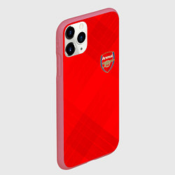 Чехол iPhone 11 Pro матовый ARSENAL, цвет: 3D-малиновый — фото 2