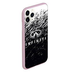 Чехол iPhone 11 Pro матовый INFINITI, цвет: 3D-розовый — фото 2