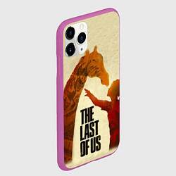 Чехол iPhone 11 Pro матовый The Last of Us 2, цвет: 3D-фиолетовый — фото 2