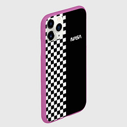 Чехол iPhone 11 Pro матовый NASA, цвет: 3D-фиолетовый — фото 2