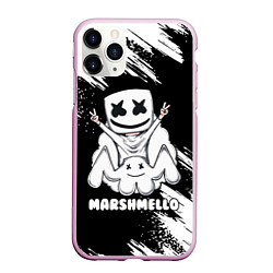 Чехол iPhone 11 Pro матовый MARSHMELLO, цвет: 3D-розовый