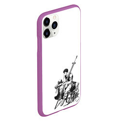 Чехол iPhone 11 Pro матовый Berserk, цвет: 3D-фиолетовый — фото 2