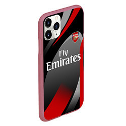 Чехол iPhone 11 Pro матовый ARSENAL UNIFORM, цвет: 3D-малиновый — фото 2