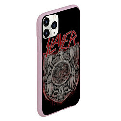 Чехол iPhone 11 Pro матовый Slayer, цвет: 3D-розовый — фото 2