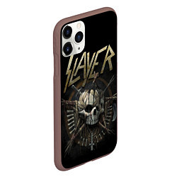 Чехол iPhone 11 Pro матовый Slayer, цвет: 3D-коричневый — фото 2