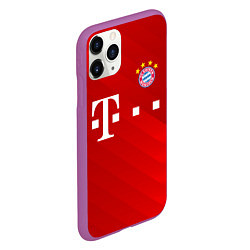 Чехол iPhone 11 Pro матовый FC Bayern Munchen, цвет: 3D-фиолетовый — фото 2