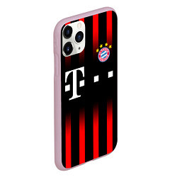 Чехол iPhone 11 Pro матовый FC Bayern Munchen, цвет: 3D-розовый — фото 2