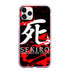 Чехол iPhone 11 Pro матовый Sekiro: Shadows Die Twice 4, цвет: 3D-розовый