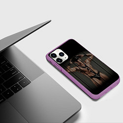 Чехол iPhone 11 Pro матовый Dungen Master color, цвет: 3D-фиолетовый — фото 2