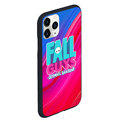 Чехол iPhone 11 Pro матовый FALL GUYS: Ultimate Knockout, цвет: 3D-черный — фото 2