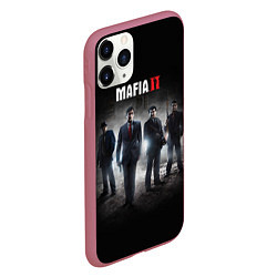 Чехол iPhone 11 Pro матовый Mafia, цвет: 3D-малиновый — фото 2