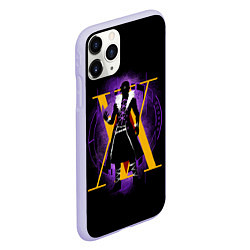 Чехол iPhone 11 Pro матовый Hunter x Hunter, цвет: 3D-светло-сиреневый — фото 2