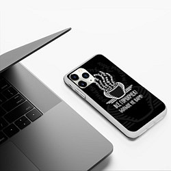 Чехол iPhone 11 Pro матовый Горшочек больше не вари, цвет: 3D-белый — фото 2