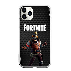 Чехол iPhone 11 Pro матовый FORTNITE, цвет: 3D-белый