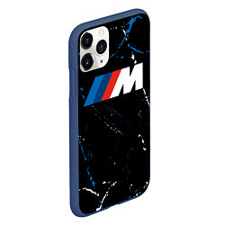 Чехол iPhone 11 Pro матовый BMW БМВ, цвет: 3D-тёмно-синий — фото 2