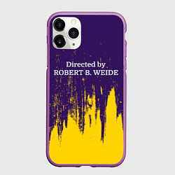 Чехол iPhone 11 Pro матовый Directed by ROBERT B WEIDE, цвет: 3D-фиолетовый