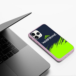 Чехол iPhone 11 Pro матовый WARFRAME ВАРФРЕЙМ, цвет: 3D-розовый — фото 2