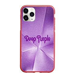Чехол iPhone 11 Pro матовый Deep Purple, цвет: 3D-красный