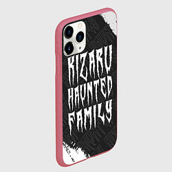 Чехол iPhone 11 Pro матовый KIZARU КИЗАРУ, цвет: 3D-малиновый — фото 2