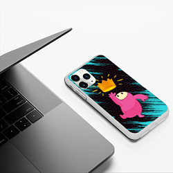 Чехол iPhone 11 Pro матовый ФОЛЛ ГАЙС, цвет: 3D-белый — фото 2